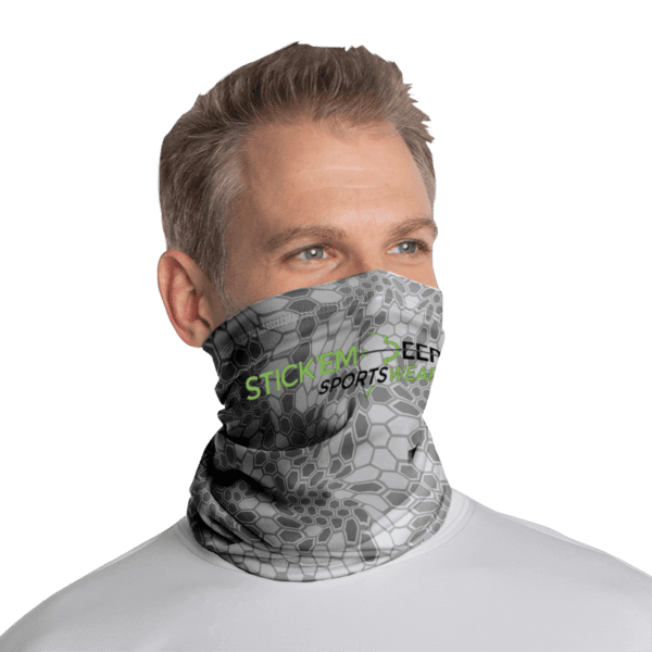 Face Buff Pattern Protective Face Buff | Stickem Deep Sportswear