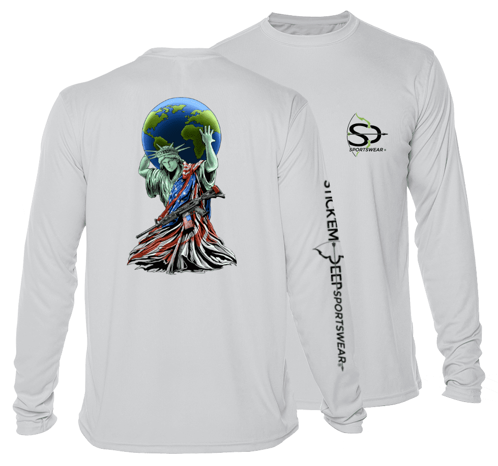 Men’s Lady Liberty Long Sleeve Shirt