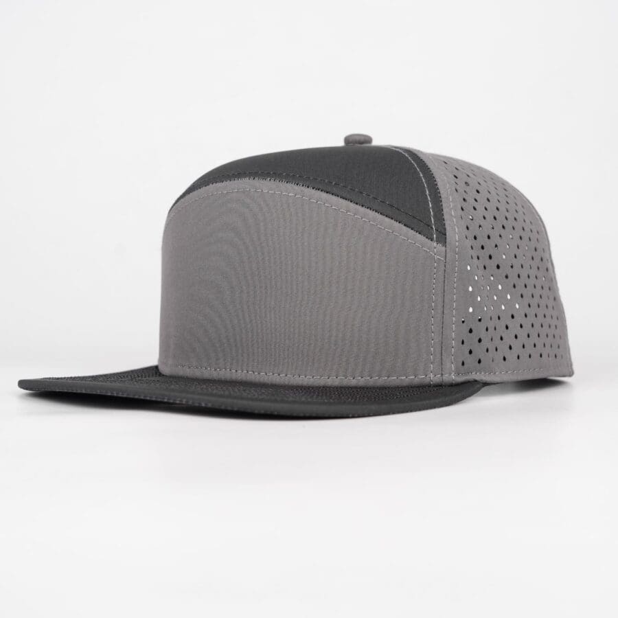 Black with Grey Flat