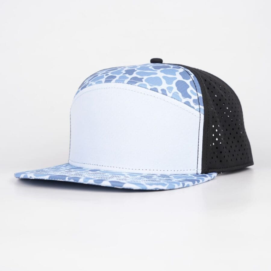 Blue Baby Blue with Black Camo
