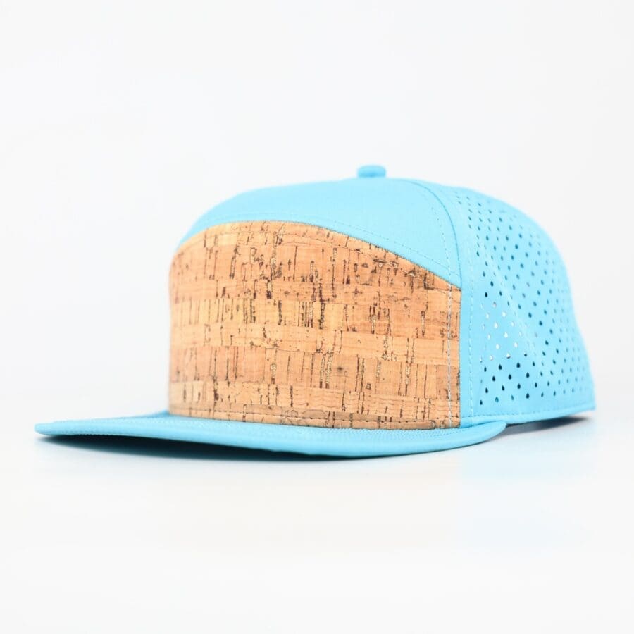 Waterproofed Cork Flatbill Hats - Image 2