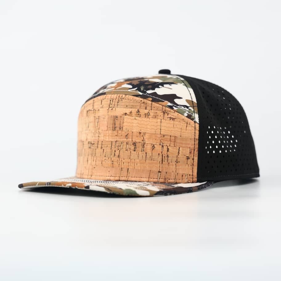 Waterproofed Cork Flatbill Hats - Image 3