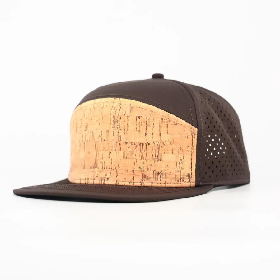 Waterproofed Cork Flatbill Hats - Image 6
